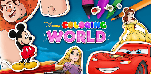 Disney Coloring World PC screenshot