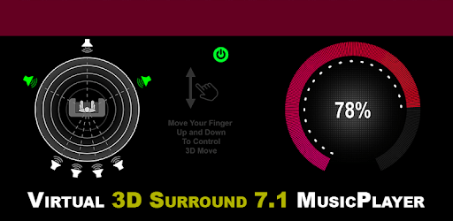 3D Surround Music Player PC screenshot