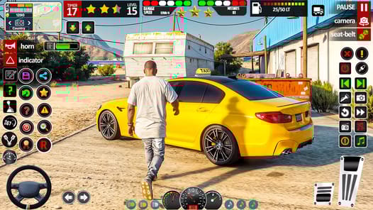 Offroad Taxi Simulator Game 3D for PC screenshot 2