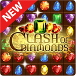 Clash of Diamonds - Match 3 Jewel Games for PC