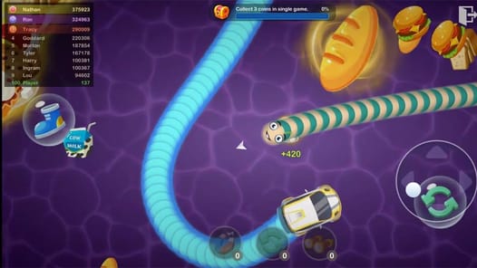 Slinky Snake: Worm.io Game for PC screenshot 1