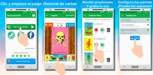 Baraja de Lotería Mexicana PC screenshot
