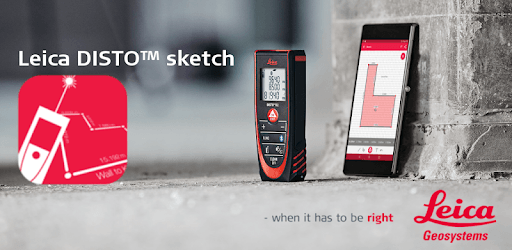 Leica DISTO™ sketch PC screenshot