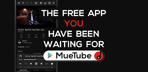 MueTube Lite - Free music app PC screenshot