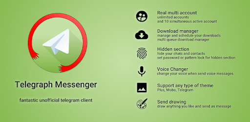 Telegraph Messenger PC screenshot Telegraph Messenger PC screenshot