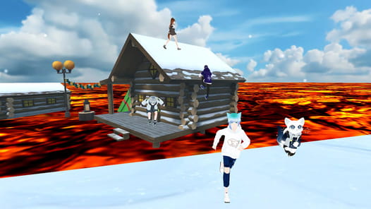 The floor is lava game parkour for PC screenshot 2 The floor is lava game parkour for PC screenshot 2