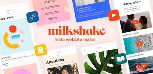 Milkshake — Website Builder PC screenshot Milkshake — Website Builder PC screenshot
