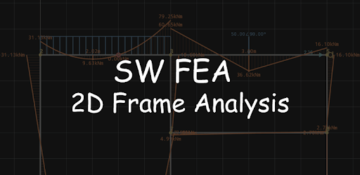 SW FEA 2D Frame Analysis PC screenshot