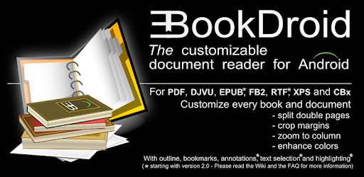 EBookDroid - PDF & DJVU Reader PC screenshot