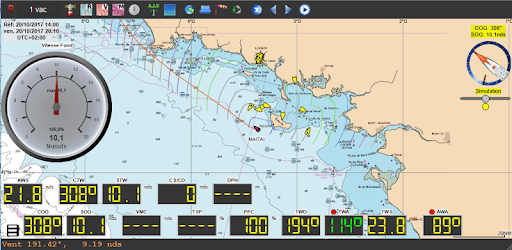 qtVlm Navigation and Routing PC screenshot