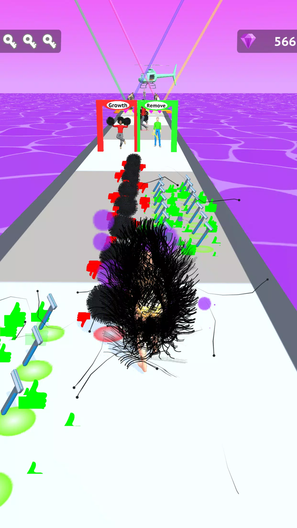 Hair Removal Run! for PC screenshot 3 Hair Removal Run! for PC screenshot 3