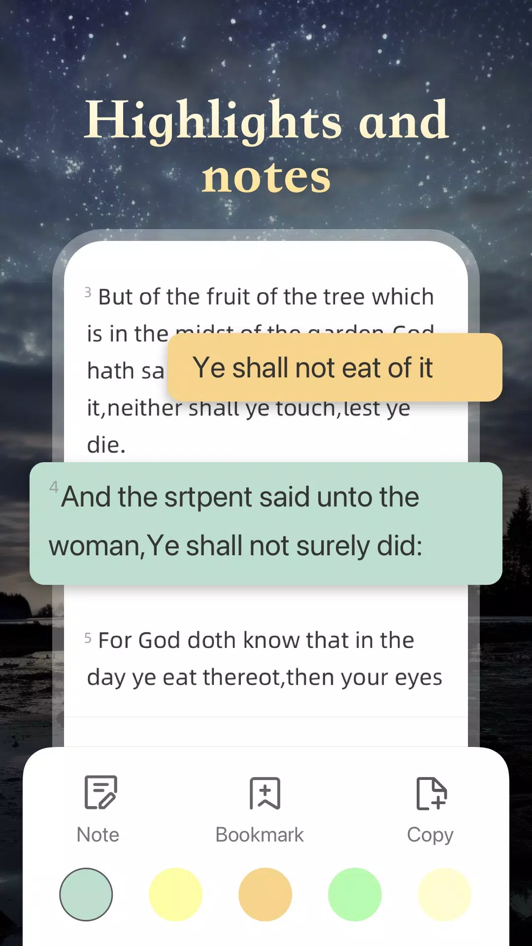 KJV Daily Bible - Verse+Audio for PC screenshot 2
