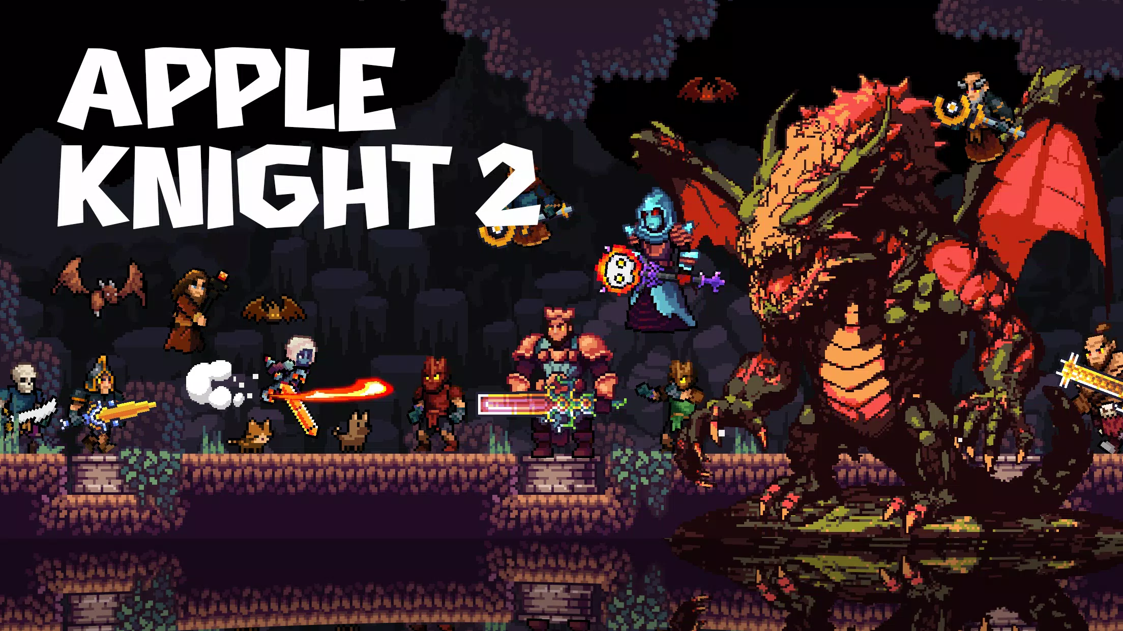 Apple Knight 2 Platformer for PC screenshot 1