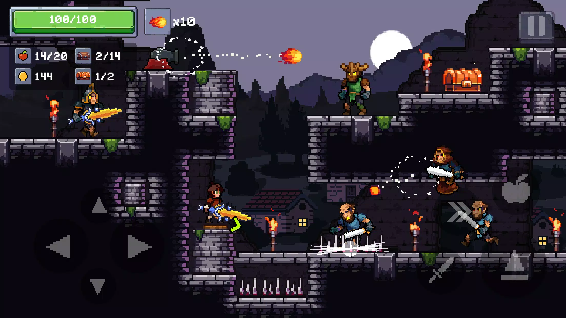 Apple Knight 2 Platformer for PC screenshot 2