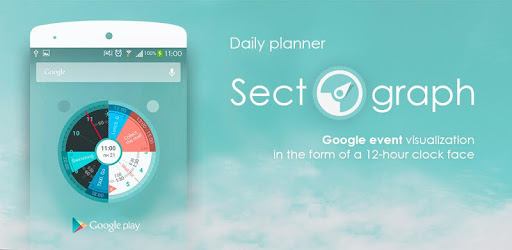 Sectograph. Planner & Time manager on clock widget PC screenshot Sectograph. Planner & Time manager on clock widget PC screenshot